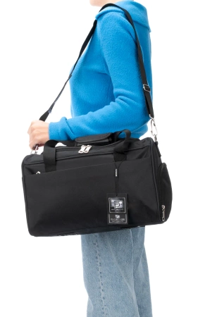 Geanta de voiaj business pentru bagaj de mana avion BAD&BAGS neagra