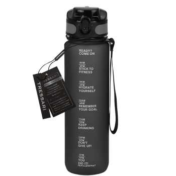 TRESSARI Sticla fara BPA 1000ml Tritan Sticla de apa pentru alergat