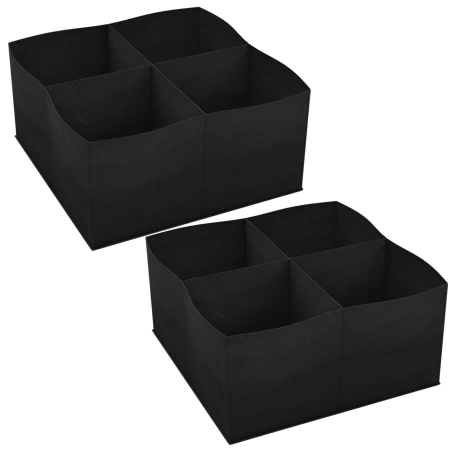 Set saci mare de 2 saci ghiveci pentru plantare legume 60x60x30 cm