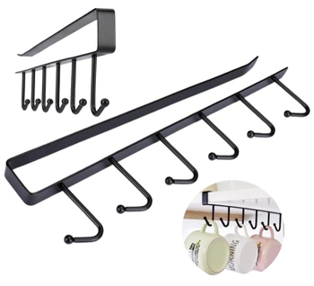 Suport pentru ustensile de bucătărie Hooks 6pc pentru ustensile sub blat