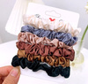 Set benzi de par si scrunchies, 6 bucati