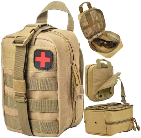 Trusa de prim ajutor MOLLE husă militară tactică de urgență