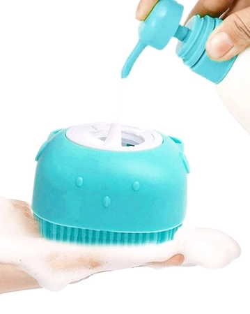 Gel de gel din silicon cu dozator albastru
