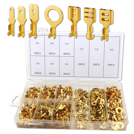 Conectori Set de 450 de conectori femele și masculin cu ochi