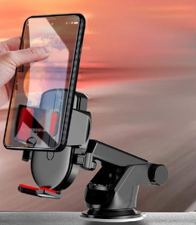 Suport telescopic puternic pentru telefon pentru masina