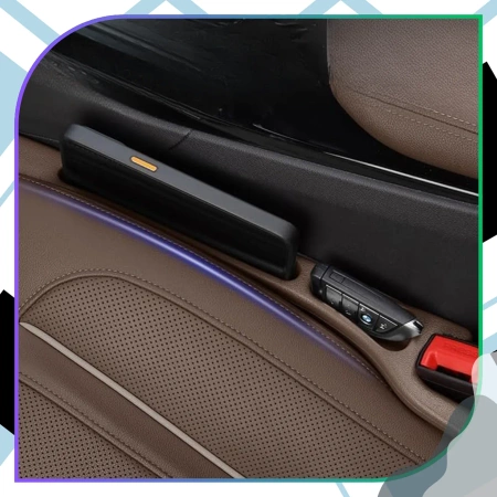 Insert pentru fanta dintre scaune, organizator pentru accesorii auto, 2 buc.