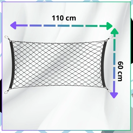 Plasa portbagaj auto 60x110cm elastic
