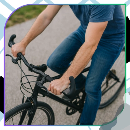 Mânere pentru bicicletă, gripuri ergonomice pentru ghidonul bicicletei, colțuri.