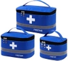 Trusa medicala, 3 buc, set medicamente de calatorie, organizator