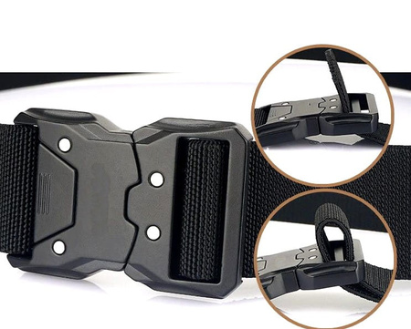 Centura militară tactică militară, centură punk cu bandă