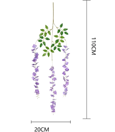 12 buc. glicine glicine pentru ghirlande de flori suspendate