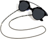Lant de ochelari elegant cu margele de coral negru