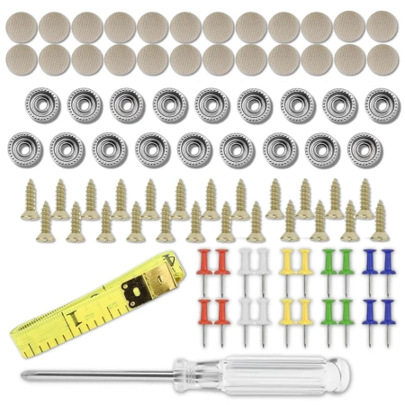 Kit reparatie captuseala auto 60 buc Nituri Ace