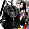 Rucsac retro dama elegant negru din piele