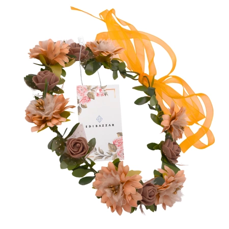 Maro Bentita Coroana Flori Trandafiri Stil Boho