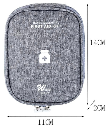 Trusa de prim ajutor, geanta cosmetica medicala pentru medicamente, organizator de voiaj