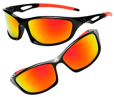 Ochelari de conducere sport polarizați, camere SLR roșii universale