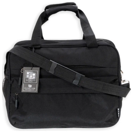 Geanta business neagra voiaj pentru bagaj de mana avion BAD&BAGS