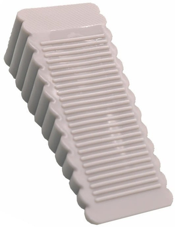 Încuietoare pentru ușă cu pană din plastic, gri