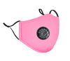 Mască roz din bumbac pentru copii