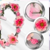 Coroană Bentita Flori Trandafiri Stil Boho