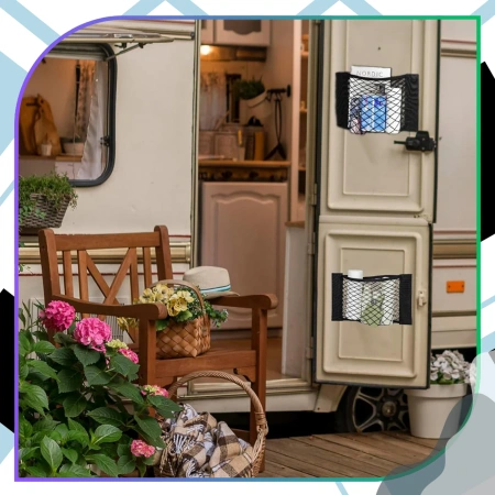 Plasă elastică pentru portbagaj auto 50x25cm cu velcro