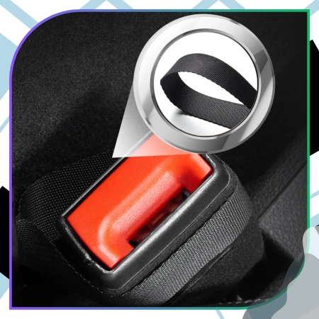 Organizer auto pentru fanta dintre scaune, din piele ecologică, compact.