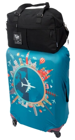 BAD&BAGS geanta business bagaj de mana pentru avionul negru de calatorie