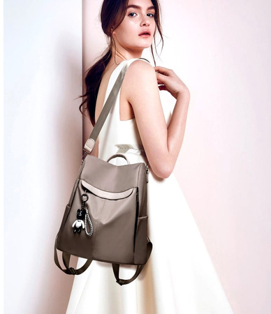 Rucsac urban dama, rucsac sport gri, incapator