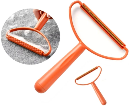 Aparat de ras manual 2in1 pentru pulovere, haine, perie de par