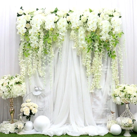 12 buc flori de glicine pentru agățat ghirlande