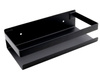 Raft negru pentru baie de bucatarie, 30 cm