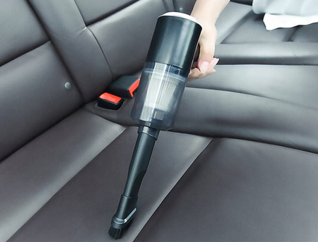 Aspirator auto USB, puternic 120W, LED, 35kPa, compact