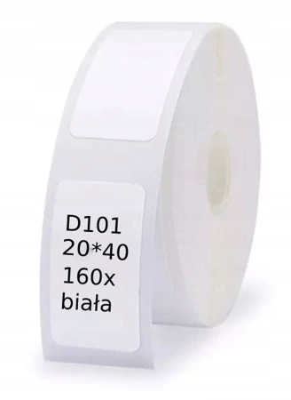NIIMBOT Etichete Termice 20x40mm ALBE D101