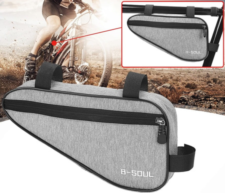 Geanta sacoara B-SOUL, geanta fata pentru bicicleta pentru cadru