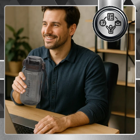 Sticla TRESSARI, sticla sport pentru alergat, 730ml BPA FREE, pentru apa TRITAN