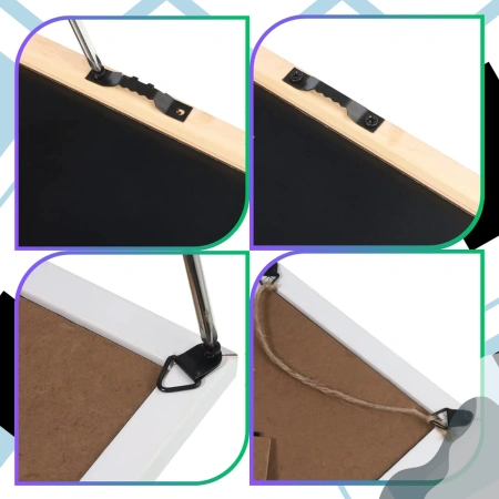 Cârlige pentru montarea tablourilor, fotografiilor, ramelor pe perete, suporturi, set de 251 de bucăți