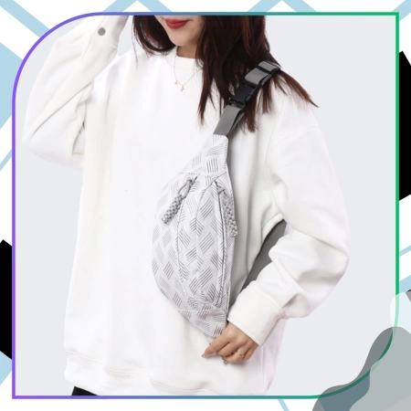 Borsetă sport, borsetă pentru femei, borsetă pentru bărbați, gri