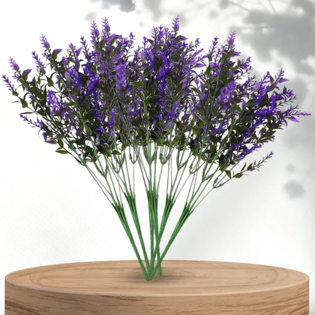 Flori artificiale violet 12buc lavandă buchet decorativ