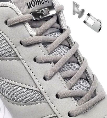 Sireturi fara cravate, elastic, carlig de cauciuc