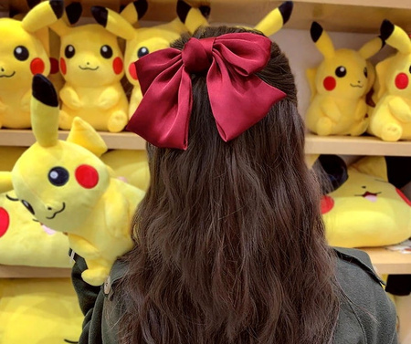 Ac de păr cu fundă mare, fundă pentru păr