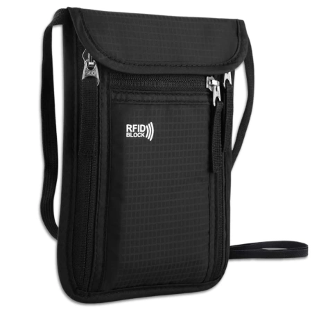 Geantă de voiaj pentru femei, husă neagră pentru bărbați, sistem antifurt RFID