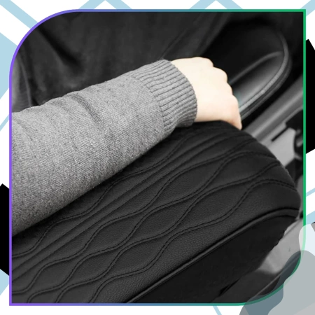 Husă de protecție din piele pentru cotiera auto