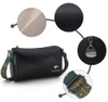 Elegant negru piele geanta de umăr doamnelor postbag