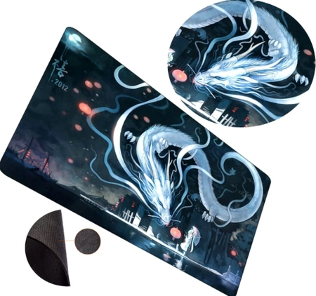 Mouse-pad de birou Dragon XXL, covoraș de gaming