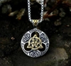 Colier barbatesc, otel chirurgical, viking, amuleta nordica