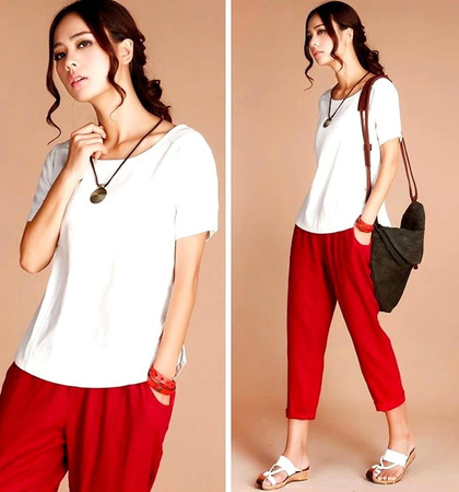 Colier cerc vintage pe o curea boho retro
