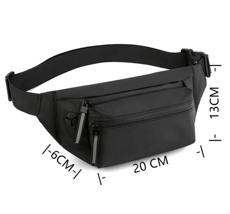 Femeii bărbați impermeabil rinichi șold sport sachet