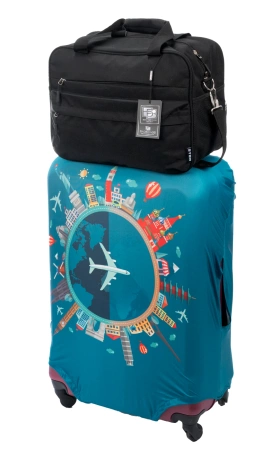 Geanta business neagra voiaj pentru bagaj de mana avion BAD&BAGS