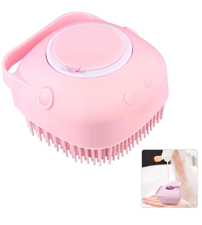 Gel de gel din silicon cu dozator, roz